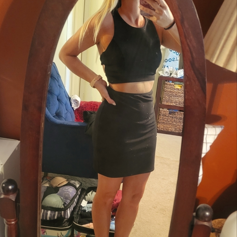 Black dress sparkly